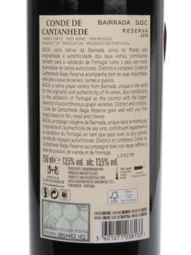 Coop. Cantanhede Conde de Cantanhede Reserva 0,75 Tinto 2019