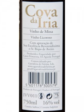 Vinho Licoroso Para Missas Cova da Iria 0.75