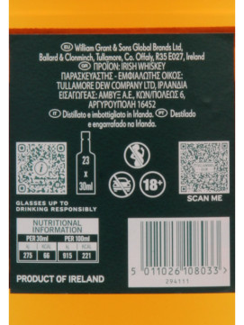 Tullamore Dew 0,70X40º