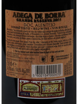 Borba Rotulo Cortiça Grande Reserva 0.75 Tinto 2014