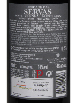 Herdade das Servas C. Sel. Tinto 2021