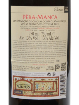 Cartuxa Pera Manca Branco 2021