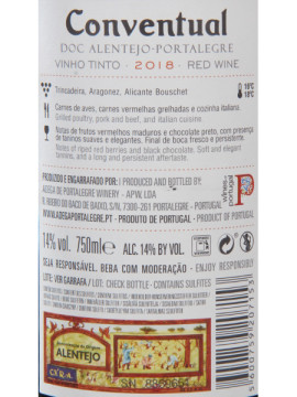 Conventual Tinto 0,75 2018