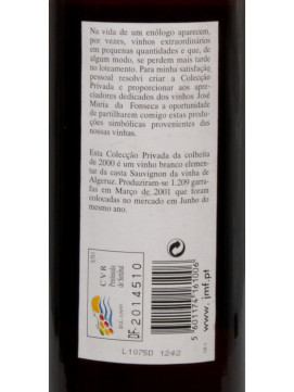 D.s.f. Sauvignon 0 .75 B. 2000