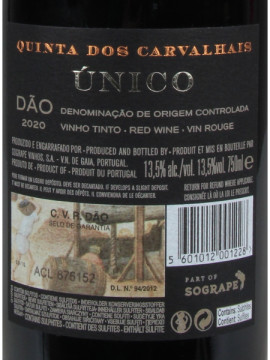 Quinta dos Carvalhais Unico 0.75 Tinto 2020