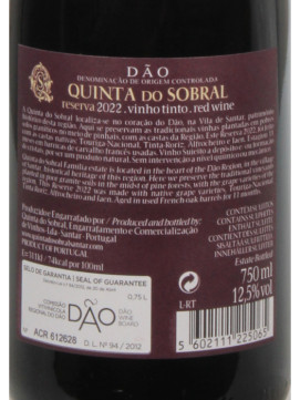 Quinta do Sobral Reserva 0.75 Tinto 2022