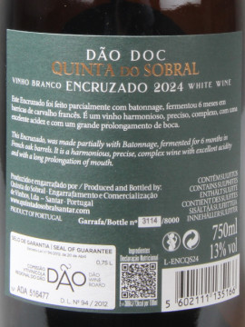 Quinta do Sobral Encruzado 0.75 Branco 2024