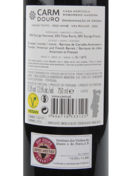 Carm Tinto 0.75 2022