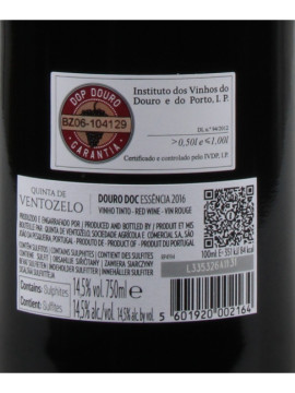 Quinta Ventozela Essencia Tinto 0.75 Tinto 2015