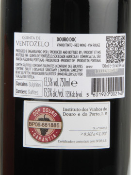 Quinta Ventozelo Tº Cão/Tour Nac/Tour Franca Pack 3 0.75