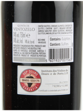 Quinta Ventozelo Tº Cão/Tour Nac/Tour Franca Pack 3 0.75