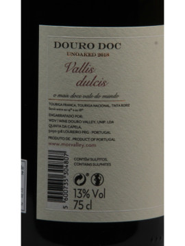 Vallis Dulcis Doc Douro 0.75 Tinto 2018