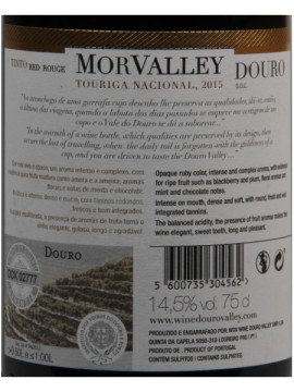 Morvalley Touriga Nacional Doc Douro 0.75 Tinto 2015