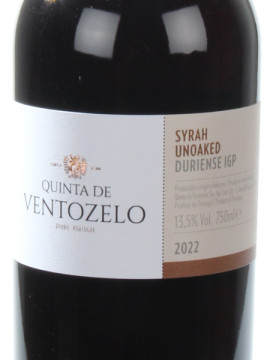 Quinta Ventozelo Syrah Unoaked 0.75 Tinto 2022/23