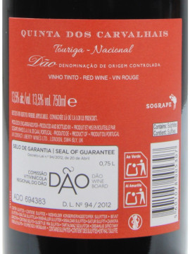 Quinta dos Carvalhais Touriga Nacional 0.75 2022