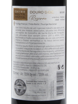 Caves Santa Marta Douro Doc Reserva 0.75 Tinto 2021