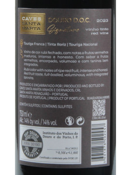 Caves Santa Marta Signature 0.75 Tinto 2023