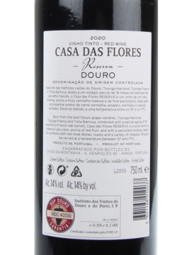 Casa das Flores Reserva 0.75 Tinto 2020