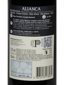 Aliança Bairrada Reserva 0.75 Tinto 2022
