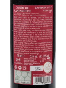 Coop. Cantanhede Conde de Cantanhede Reserva 0,75 Tinto 2017/19