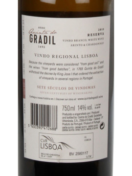 Quinta do Gradil Reserva Bº 2018