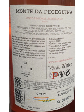 H. M. N. Monte da Peceguina 0.75 Rose 2020