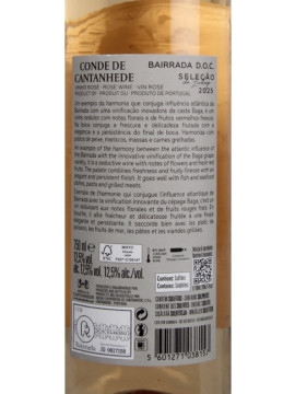 Coop. Cantanhede Conde de Cantanhede Doc 0,75 Rose 2025