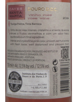 Caves Santa Marta Douro Doc 0.75 Rose 2024