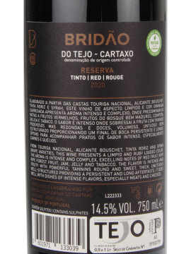 Bridao Doc Reserva Tejo Tinto 0.75 2020