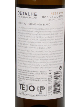 Detalhe Reserva 0.75 Branco 2022 2022