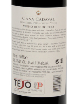 Casa Cadaval Trincadeira Preta Vinhas Velhas 0.75 Tinto 2022