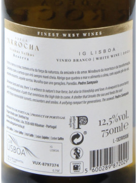 Adega D Arrocha Paredão Reserva 0.75 Branco