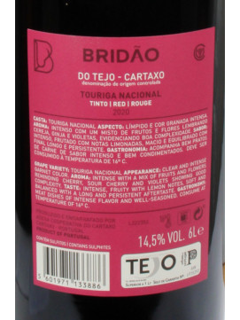 Bridao Touriga Nacional Doc Superior 6 L Tinto 2020