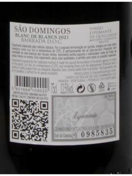 S Domingos Blanc de Blancs D O C Bruto 2010 2019