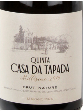 Quinta Casa da Tapada Brut Nature Millésime 0.75 Br 2019