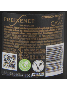 Freixenet Cord.negro Bruto 75