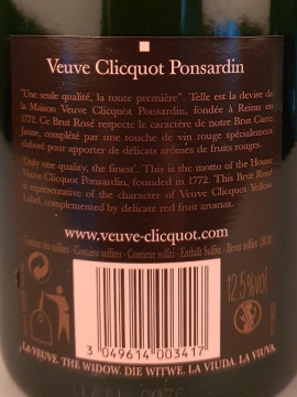 Veuve Clicquot Rose 0.75X12,5º