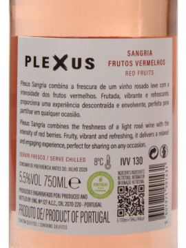 Sangria Plexus Frutos Vermelhos