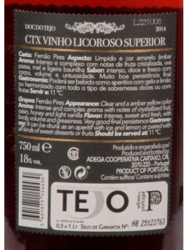 Vinho Licoroso Superior D.o.c. do Tejo Coop Cartaxo 0.75 Branco