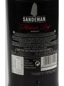 Sandeman Medium Dry 0.75 Gerez