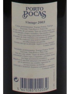 Poças Vintage 2003 Cx.ind. 2003