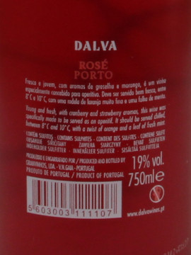 Dalva Porto Rosé 0.75