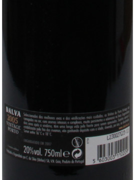 Dalva Porto Vintage 2005 0.75 2005