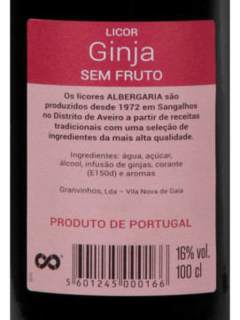 Ginja Albergaria S/Fruto 1.Lº