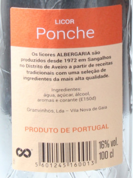 Ponche Albergaria 1.Lº