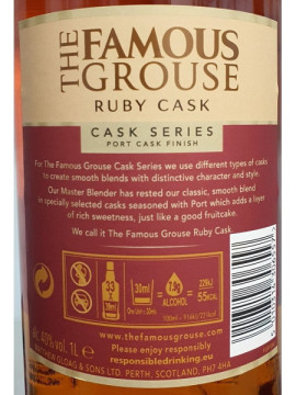 Famous Grouse Ruby Cask 1L 40º