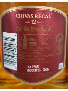 Chivas Regal 12 Anos