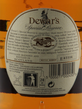 Dewar S 12 Anos