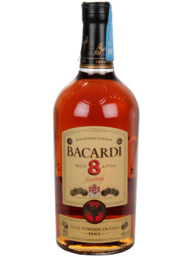 Rum Bacardi Dourado 8 Anos 1Lº