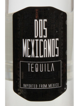 Tequila dos Mexicanos Silver 1 L 38%